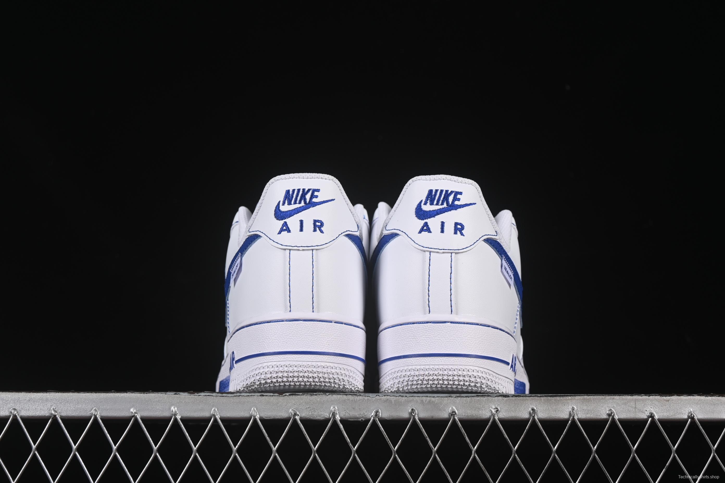 Nike Air Force 1'07 Low Casual Sneakers in Blue Ocean - ZH0316-083