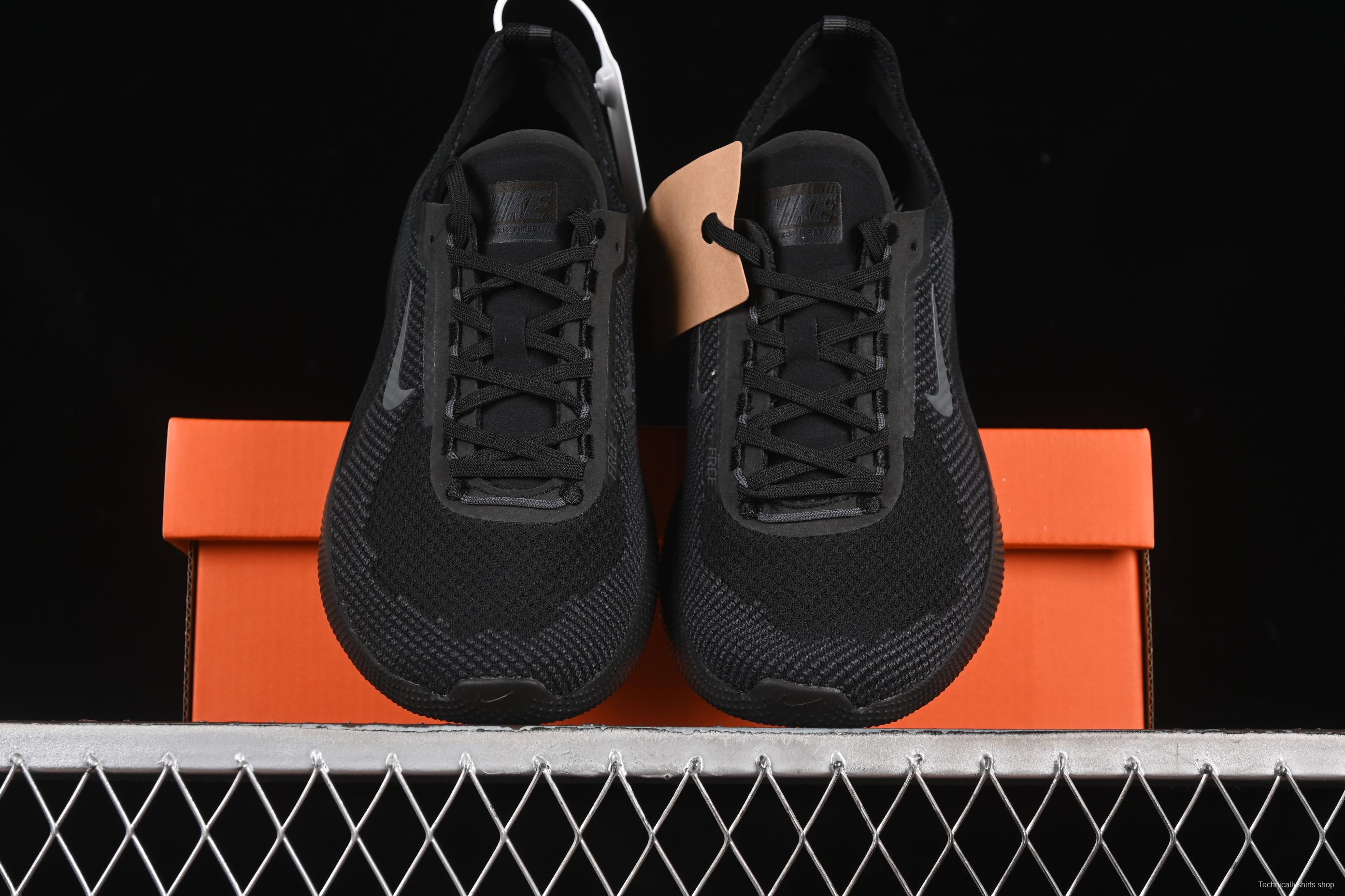 Nike Free 2025 Breathable Knit Running Shoes with Enhanced Cushioning - HF1078-001