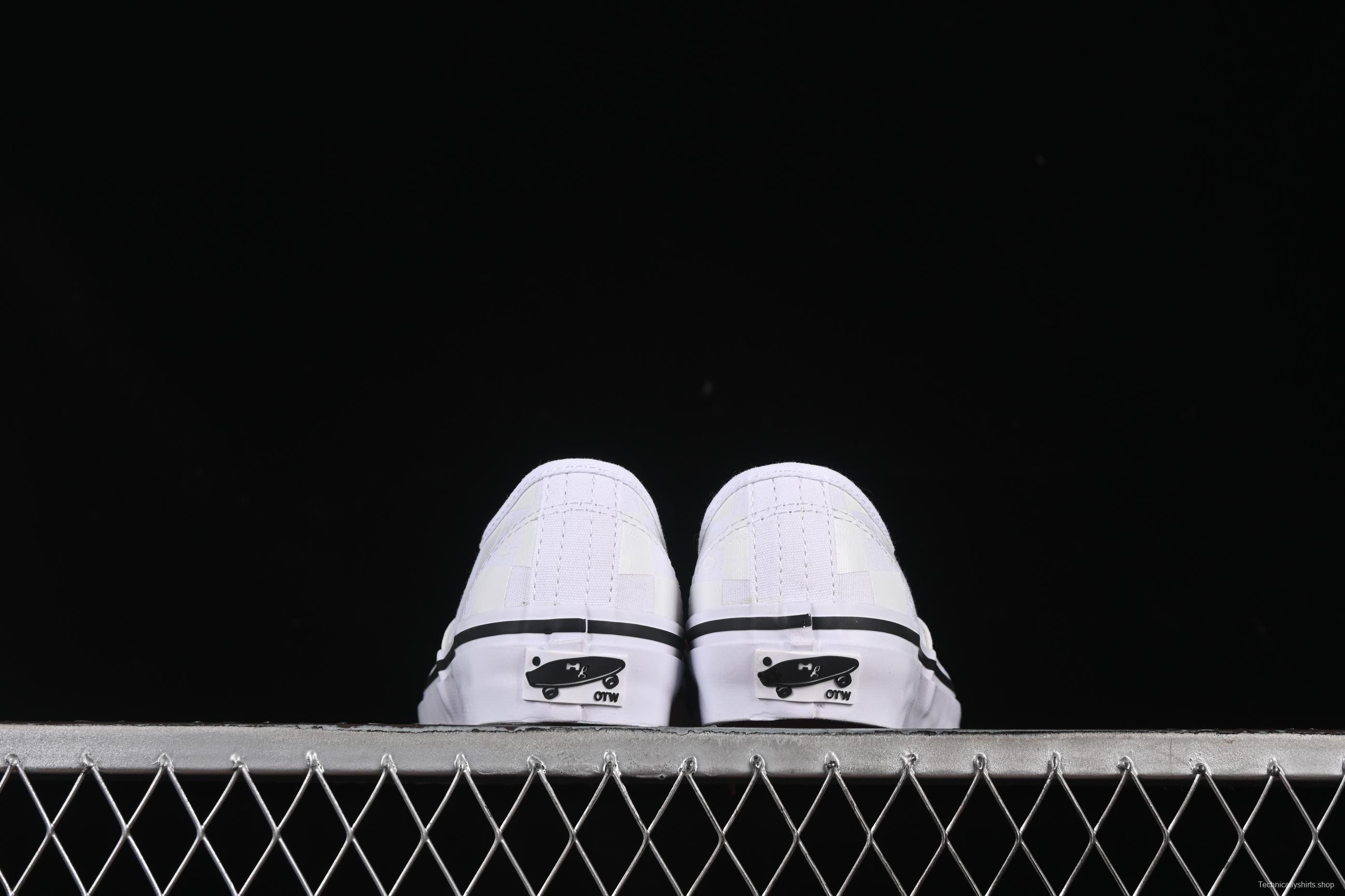 Vans Authentic 44 DX Checkerboard Slip-On Skate Shoes - VN000EEUCCZ