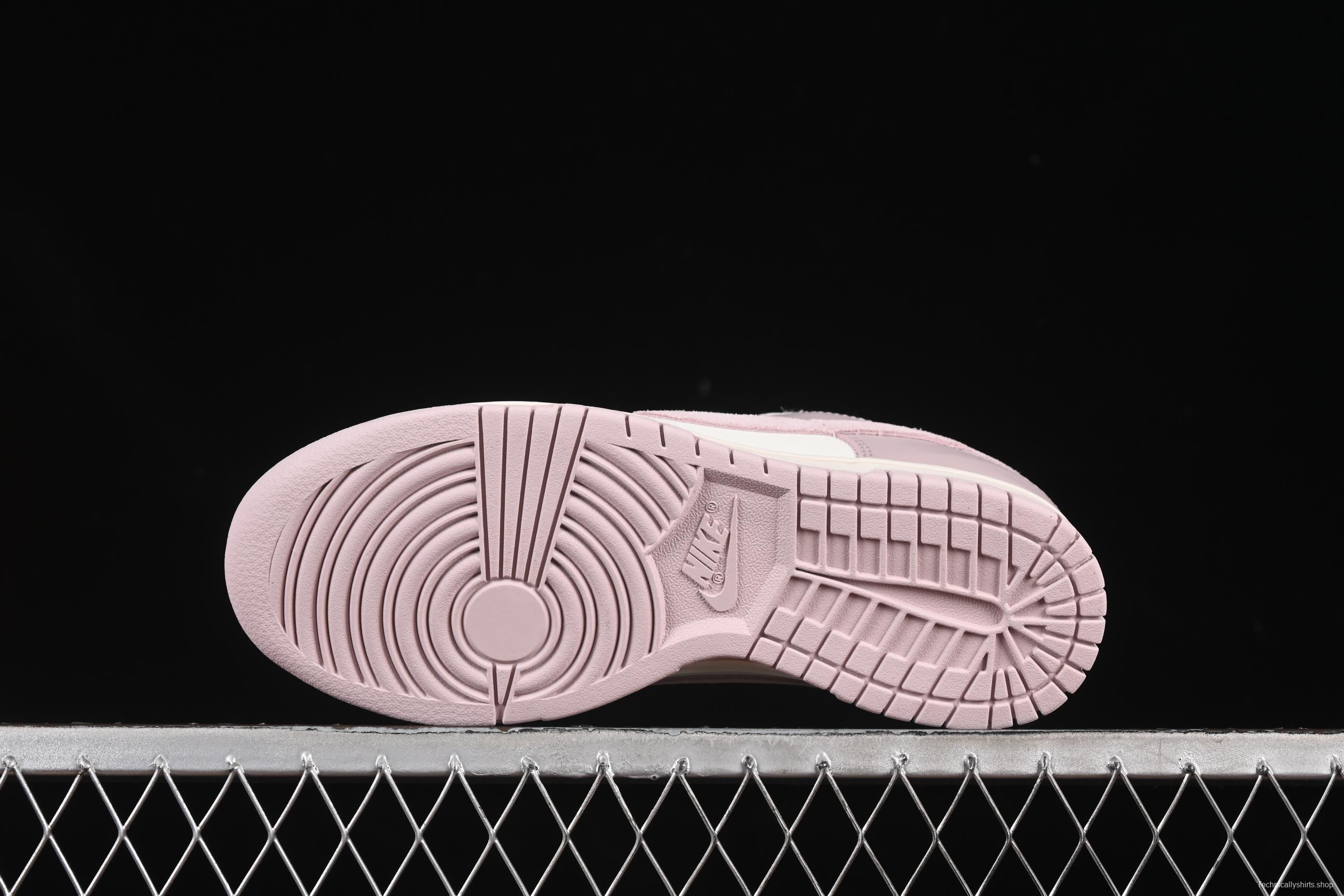 Nike SB Dunk Low White Light Purple Low-Top Casual Skate Shoes - FB9109-122