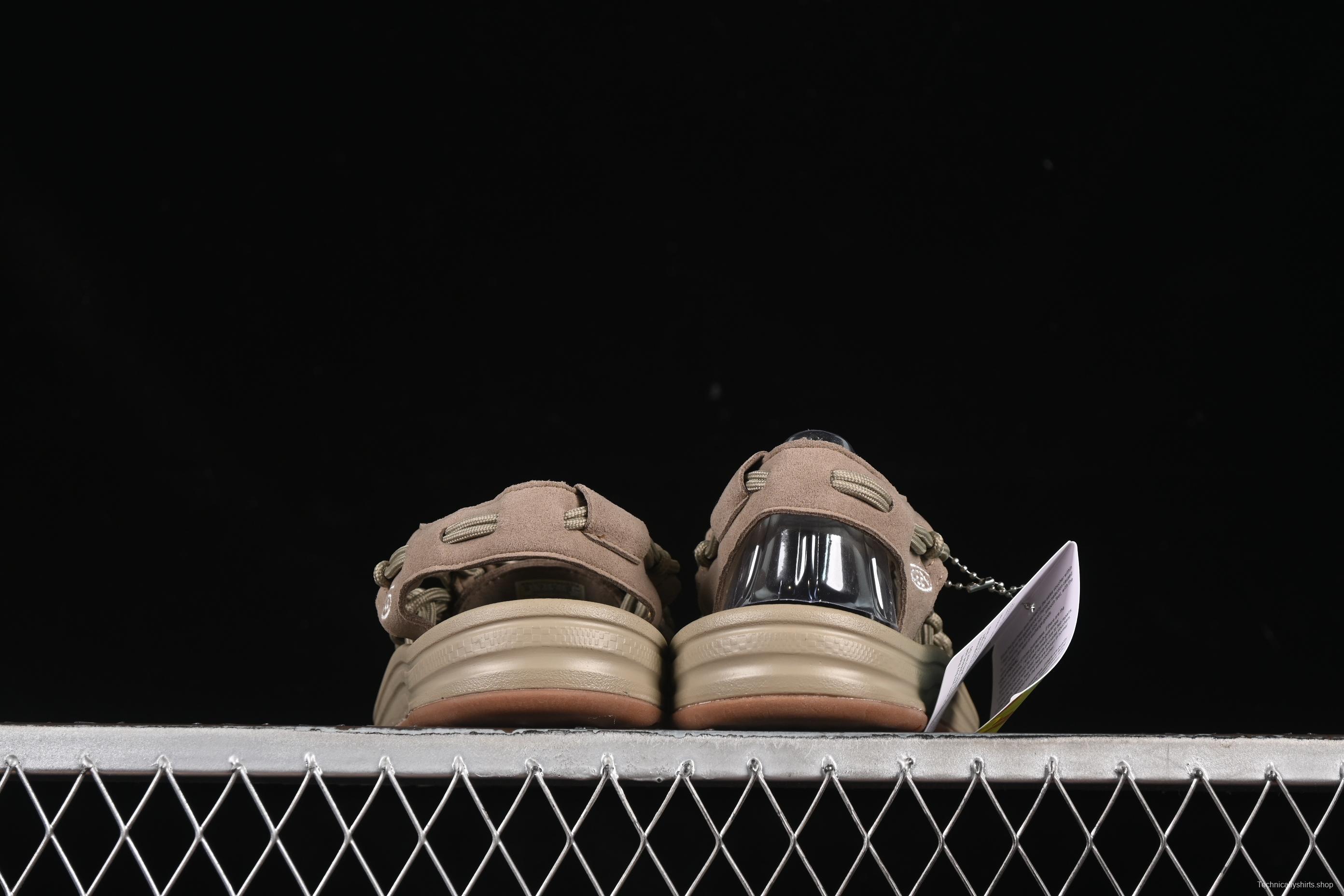 Keen Uneek Flat-M Woven Elastic Strap Outdoor Water Sports Sandals - 1025169 CORNSTALK