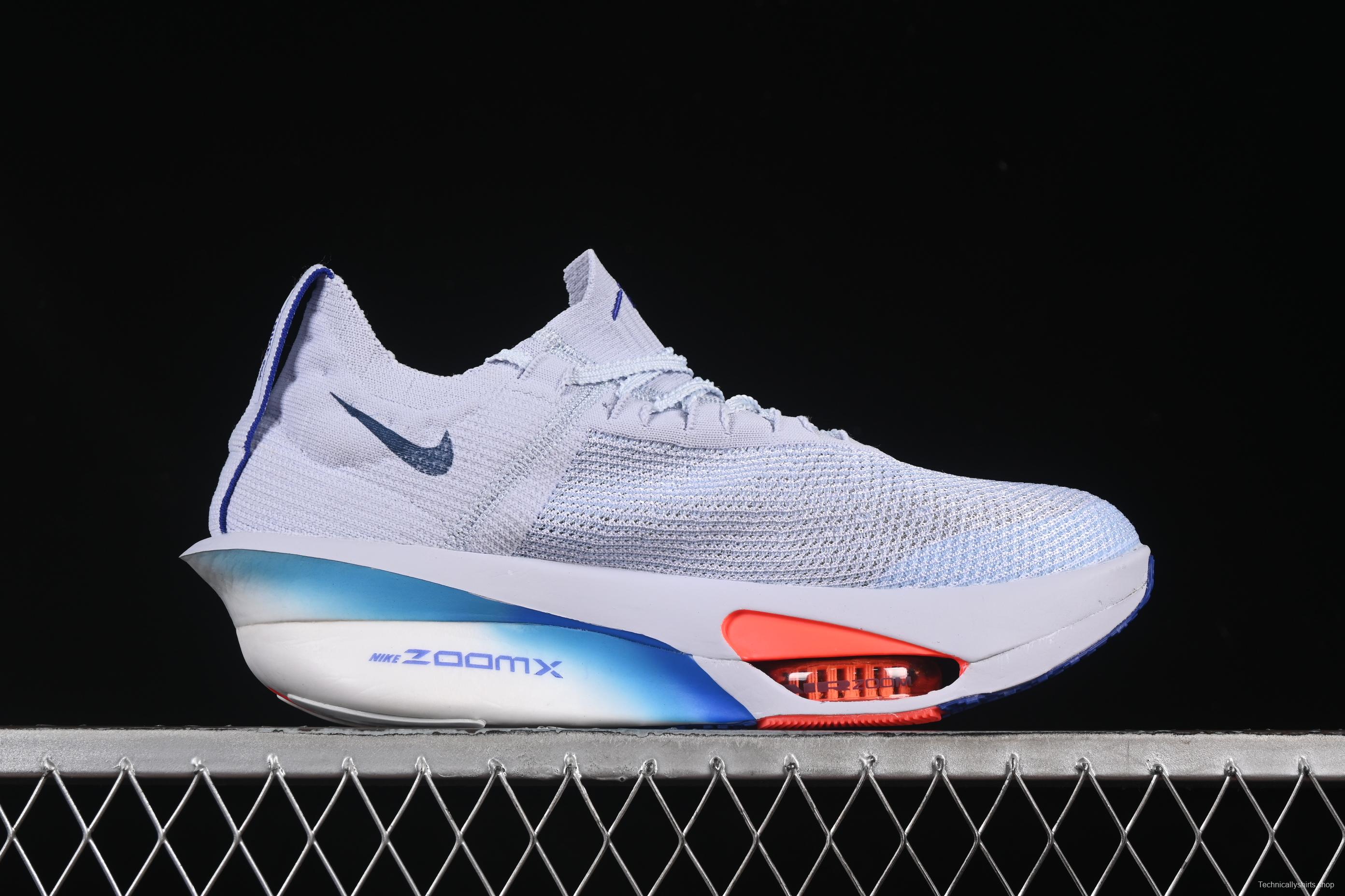 Nike Zoom AlphaFly Next 3% Prototype Marathon Running Shoes with Dual Air Zoom and ZoomX Foam - FD8311-001