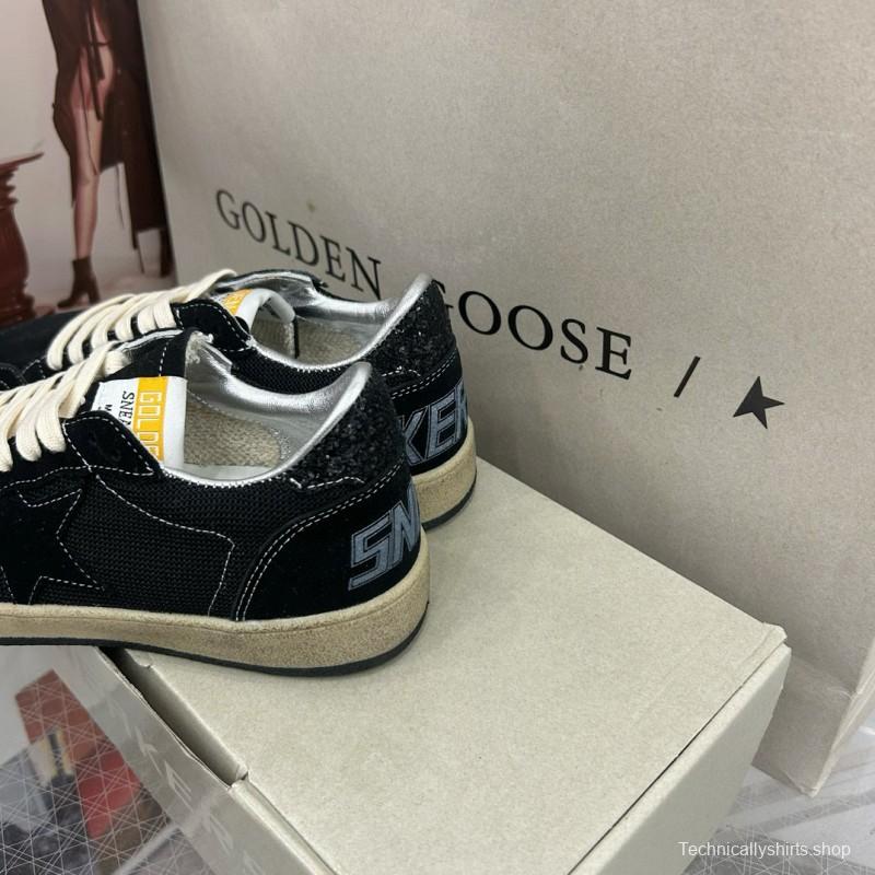 2024 Unisex GGDB Black Suede Sneakers MJ00260