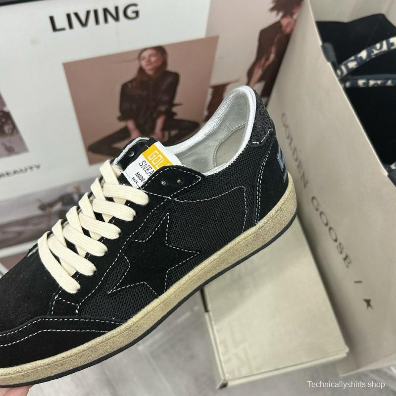 2024 Unisex GGDB Black Suede Sneakers MJ00260