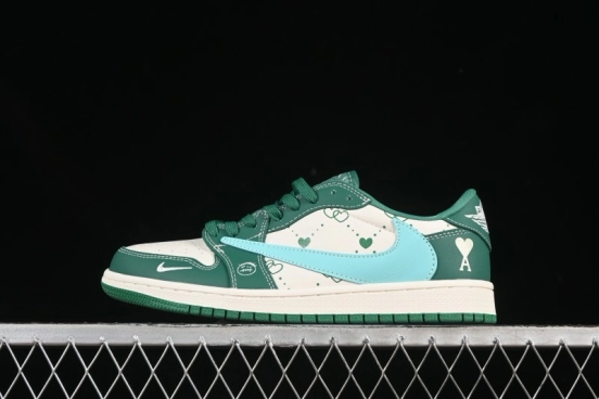 Nike Travis Scott x Fragment Design x Air Jordan 1 Low OG SP AJ1 Low Top Casual Sneakers - LD2025-030