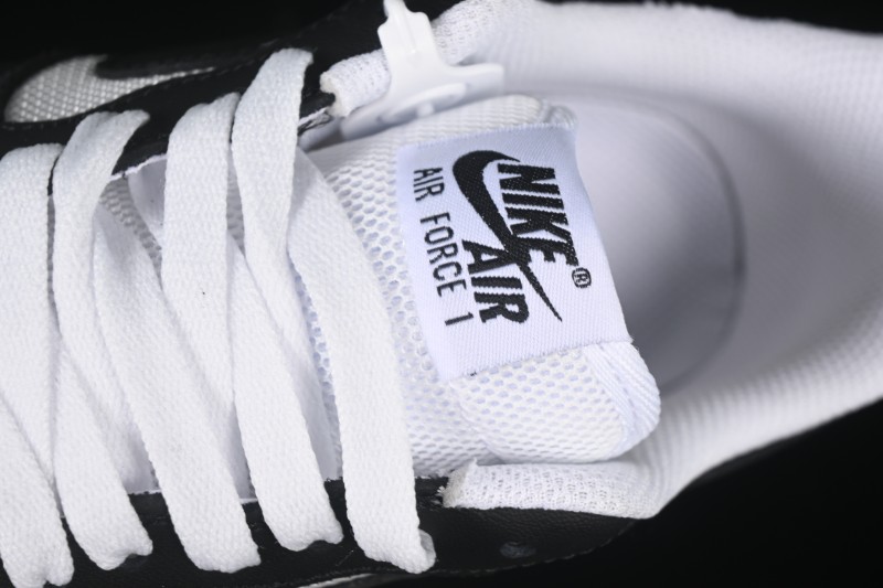 Nike Air Force 1'07 Low Custom Denim Swoosh Casual Sneakers - ZH0316-091