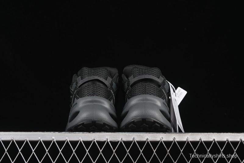 New York Yankees MLB Dome Runner Thick Sole Hollow Out Height Increasing Casual Running Shoes - 3ARND015N50BKS