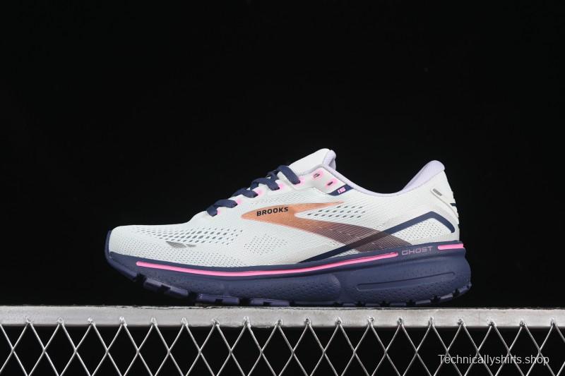 Brooks Ghost 15 Low-Cut Breathable Cushioned Support Casual Sports Running Shoes - 1203801B492