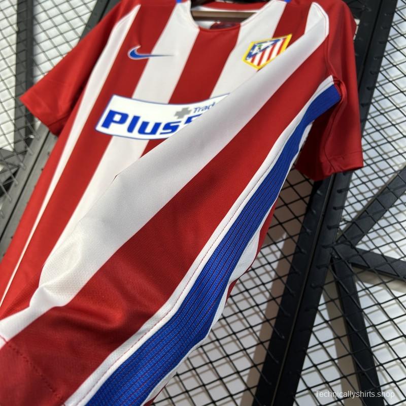 16/17 Retro Atletico Madrid Home Jersey