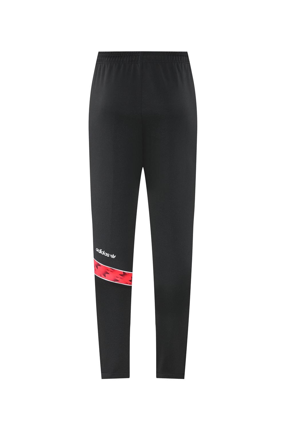 25/26 Manchester United Red/Black Full Zipper Jacket +Long Pants