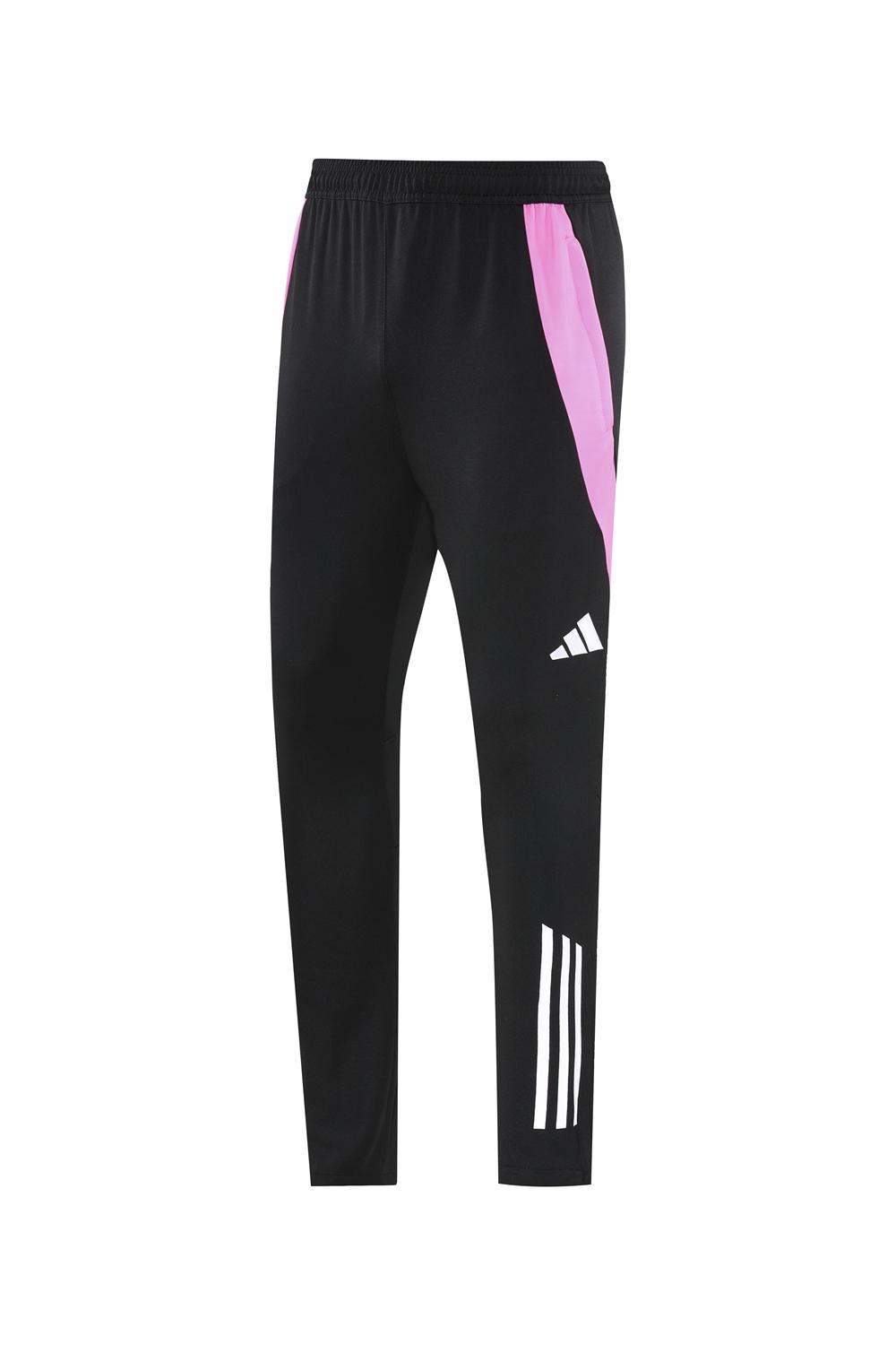 2025 Adidas Orange & Black with Leopard Print Pattern Half Zipper Jacket +Long Pants