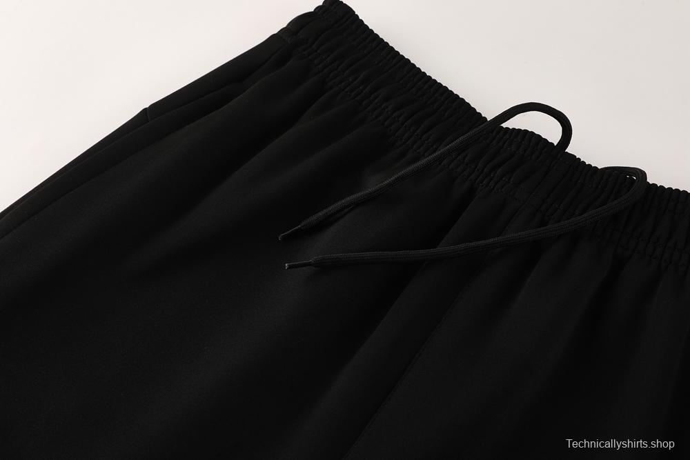 25/26 Barcelona Black/Blue Full Zipper Jacket +Long Pants