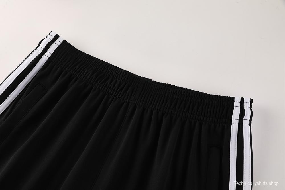 2025 Adidas Originals Long Sleeve T-Shirt Collection - Navy/White/Black with 3-Stripes