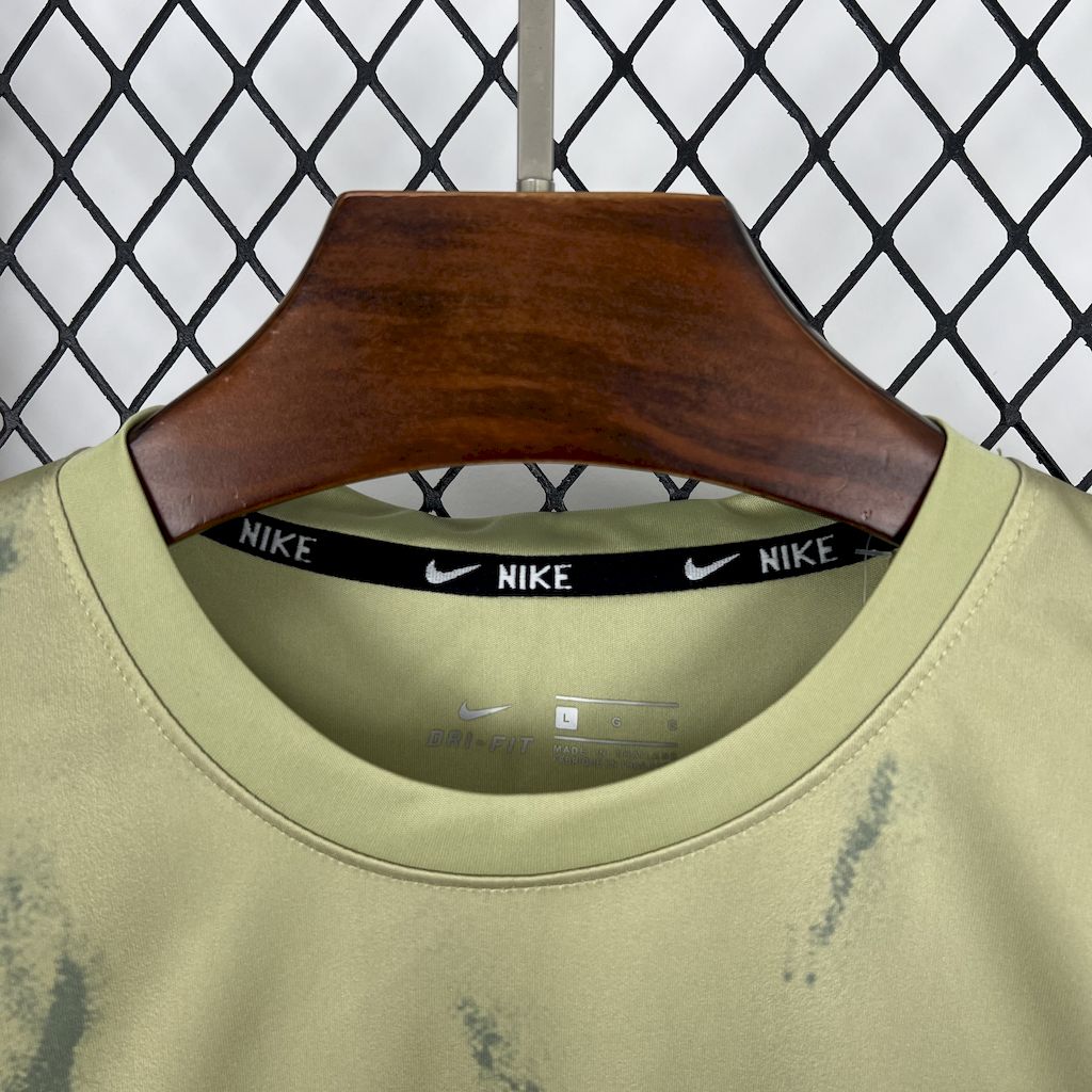 2025 NIKE Pea Green T-Shirt #1045