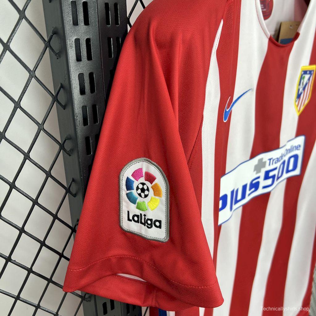 Retro 2016/17 Atletico Madrid Home Jersey
