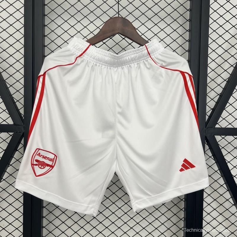 25/26 Arsenal Home Shorts