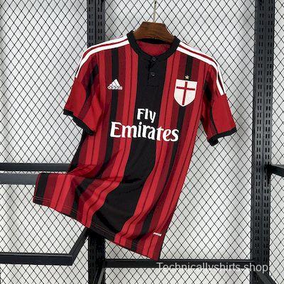 Retro 14/15 AC Milan Home Jersey