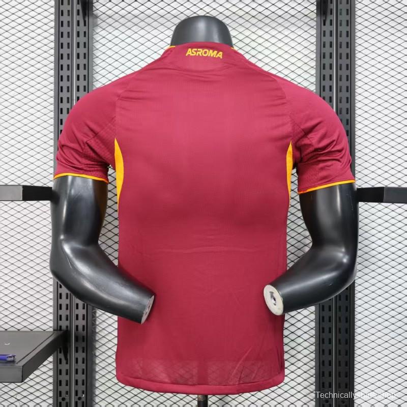 Player Version 25/26 Roma Home Jersey
