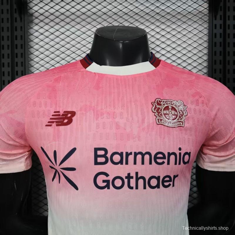 Player Version 25/26 Bayer 04 Leverkusen Away Jersey