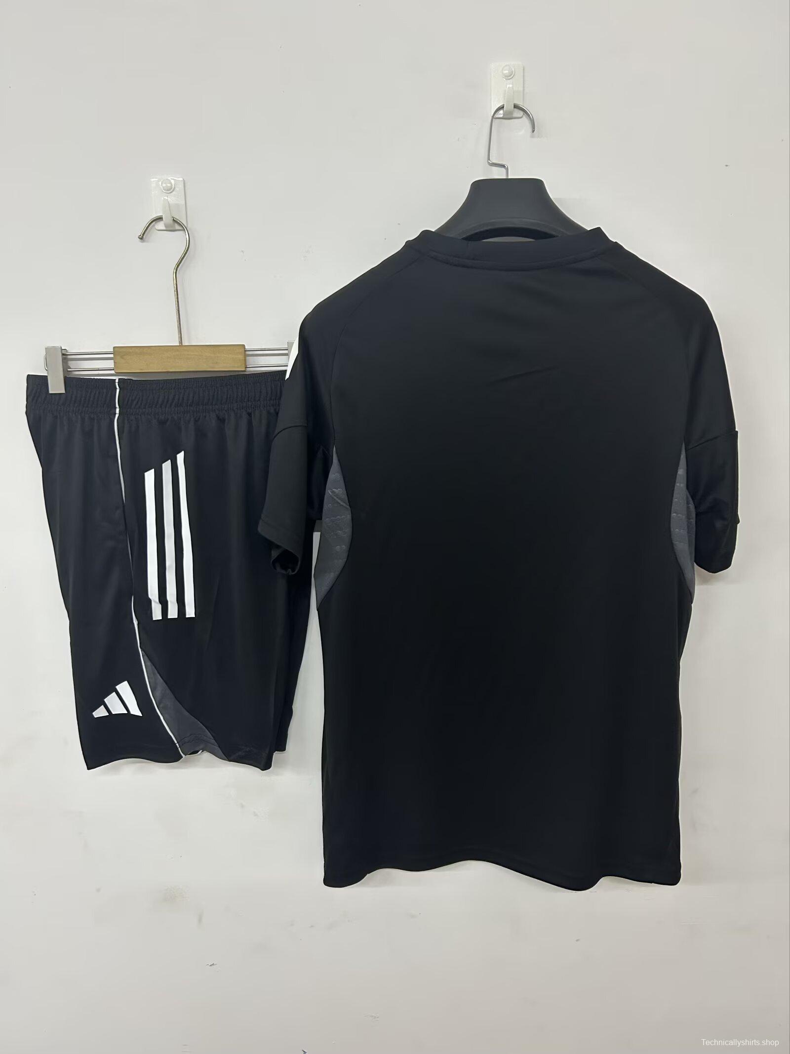 2526 Athletic Bilbao Training Jersey Black+Shorts