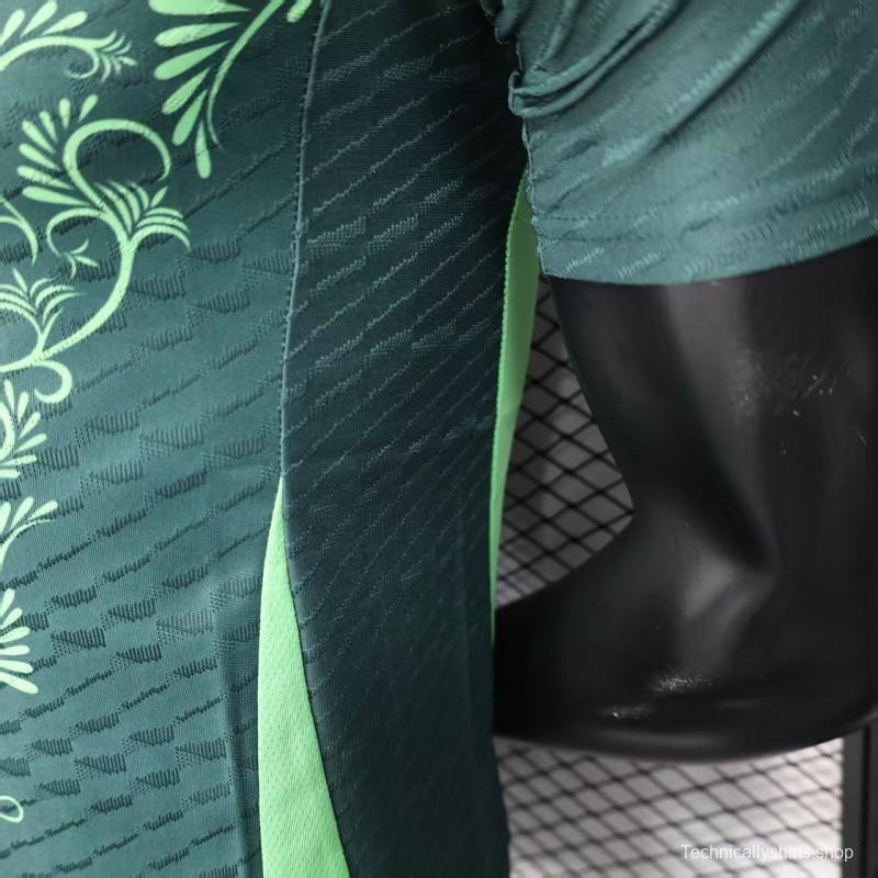 Player Version 2025 Algeria Green Jersey