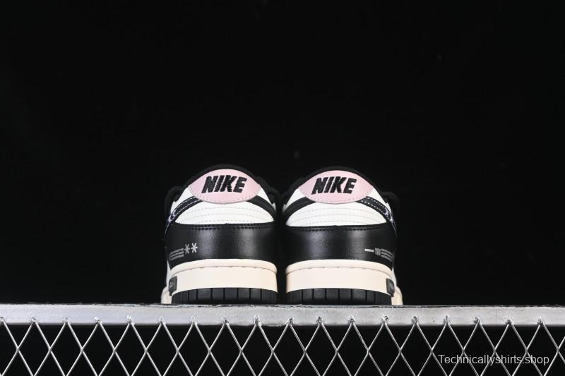 Nike SB Dunk Low Custom Strap Low-Top Casual Skate Shoes - DD1391-100
