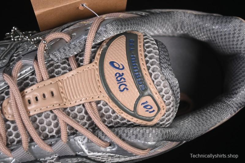 Asics Gel-Nimbus 10.1 Retro Breathable Cushioned Men's Running Shoes - 1203A543-250