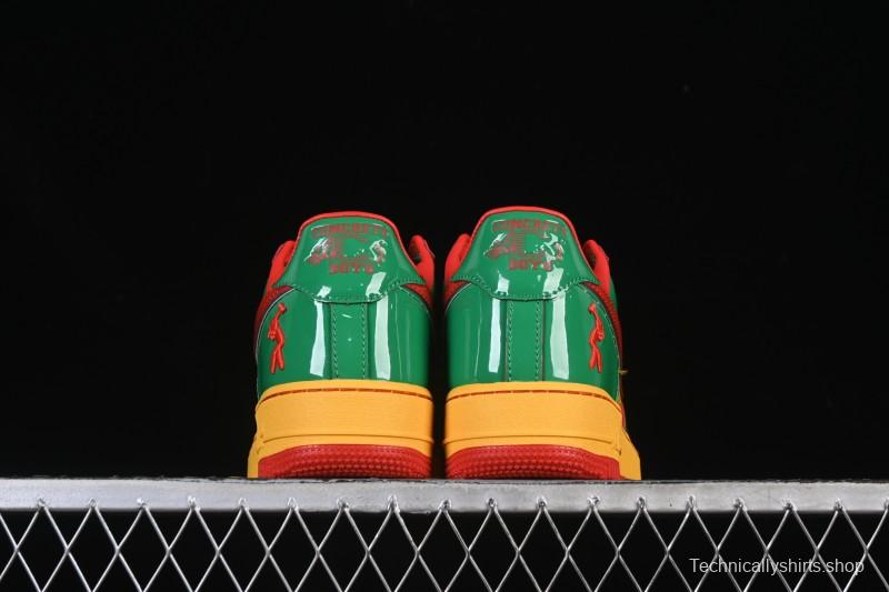 Nike Air Force 1 '07 Low Lil Yachty Collaboration Worker 2.0 Casual Sneakers - IH4383-300