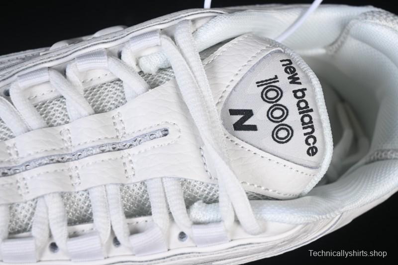 New Balance 1000 Series Retro Dad Style Low-Top Casual Running Shoes - M1000BW