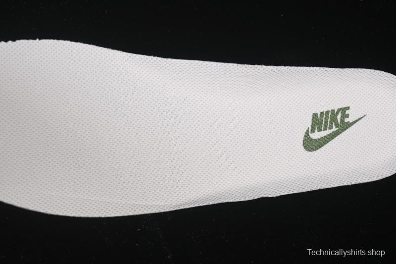 Nike Air Force 1 '07 Low Stone Island Collaboration Beige Green Floral Casual Sneakers - JP8028-010