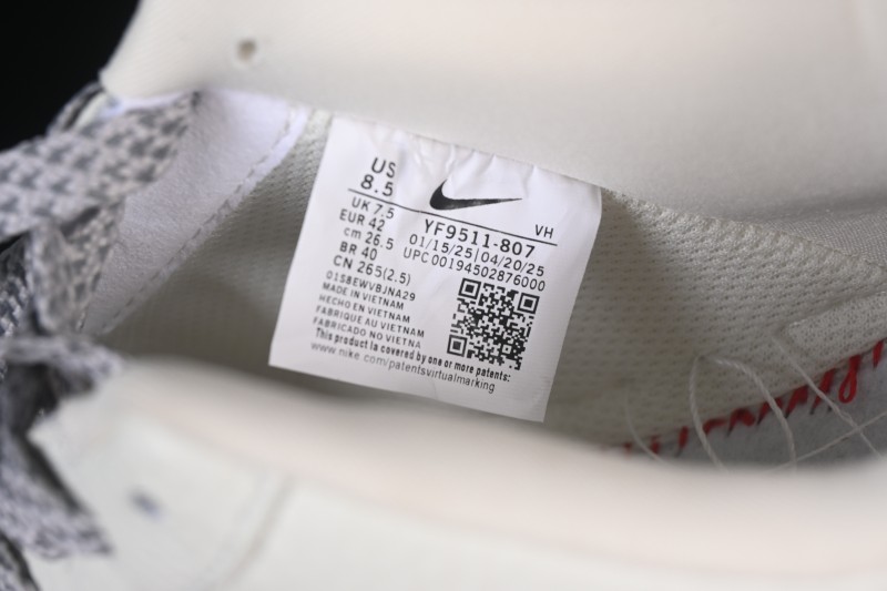 Nike Air Force 1'07 Low Gucci Collaboration White Light Brown Low-Top Casual Sneakers - YF9511-807