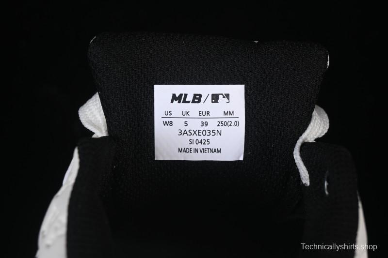 New York Yankees Bigball Chunky Embo Monogram Height Increasing Thick Sole Casual Sneakers - 3ASXE035N50CRL