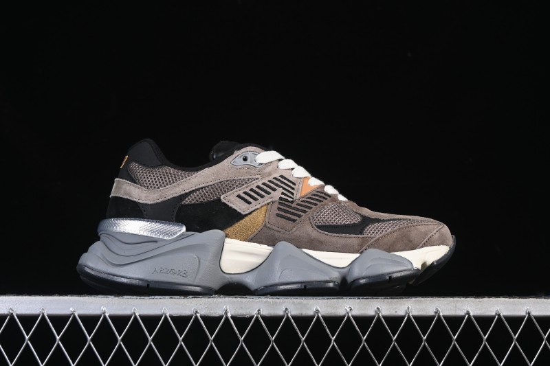 New Balance Retro Casual Running Shoes with ABZORB Cushioning - U9060FMB