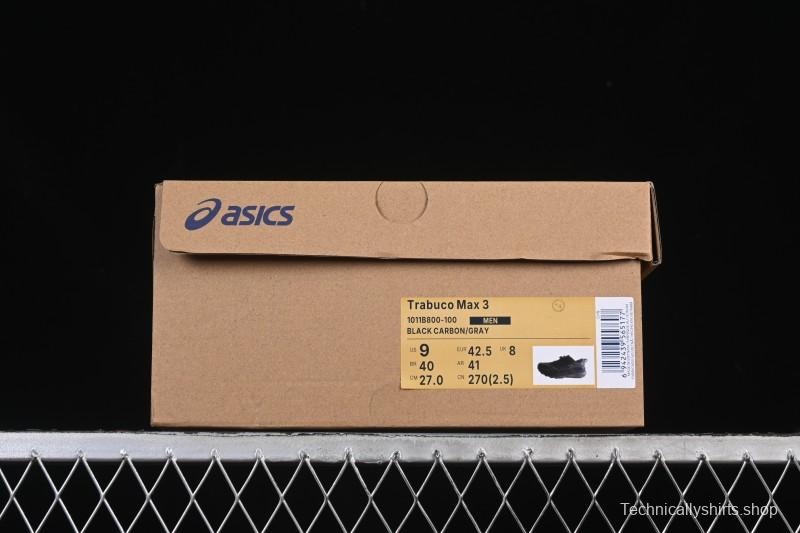 Asics Trabuco Max 3 Breathable Professional Running Shoes - 1011B800-100