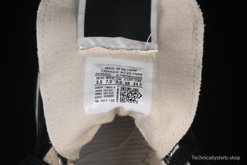 Rick Owens Drkshdw Converse Chuck 70 High Top Platform Casual Canvas Shoes - A06754C