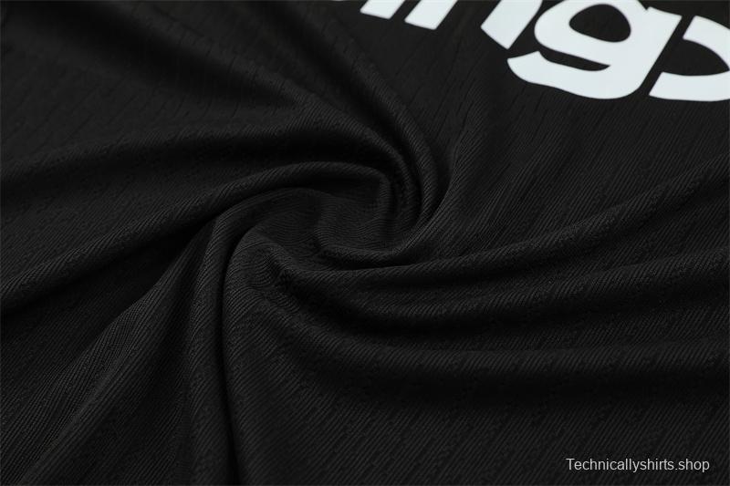 Player Version 25/26 Chelsea Black T90 Half Zipper Jacket+Long Pants