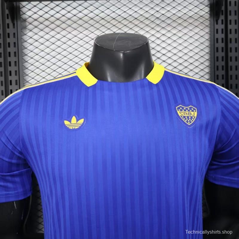 Player Version 25/26 Adidas Boca Juniors Terrace Icons Jersey