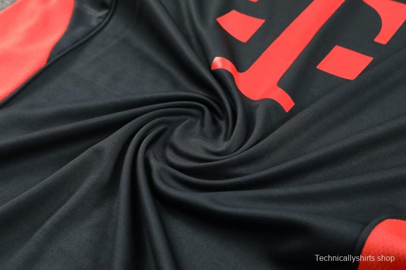 25/26 Bayern Munich Black Short Sleeve Jersey+Shorts