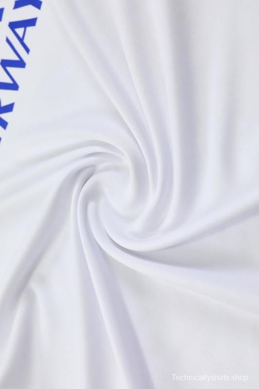 25/26 PSG White Short Sleeve Jersey+Shorts