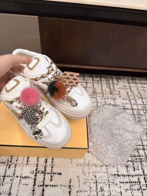 Fendi Match Series Platform Sneakers - KFY00320