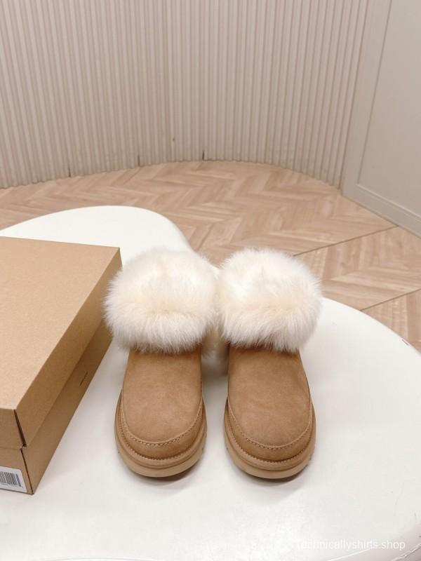 UGG 2025/SS New Long Fur Snow Boots - KFY00280