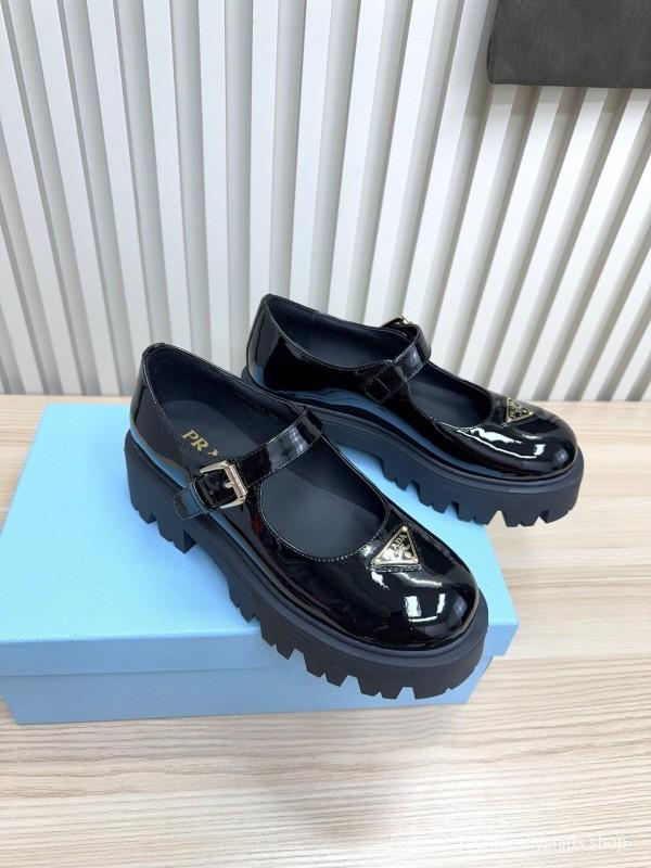 Prada 2025 SS Platform Mary Jane Shoes - LY00300