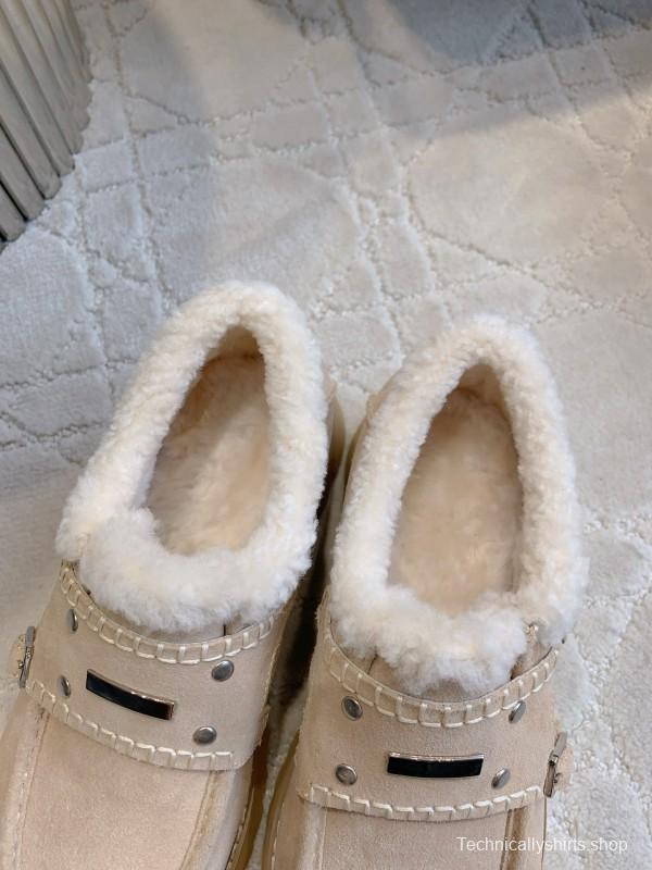 UGG 2025 SS Wool Warm Platform Casual Boots - AS00300