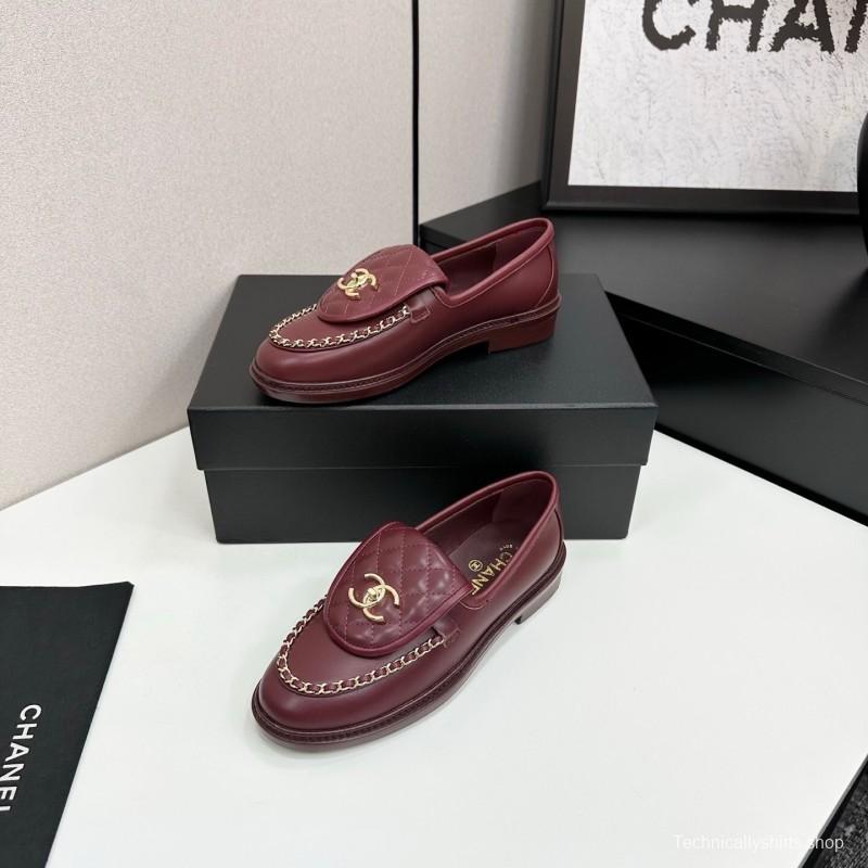 Chanel Classic Flap Chain CC Buckle Loafers - LY00320