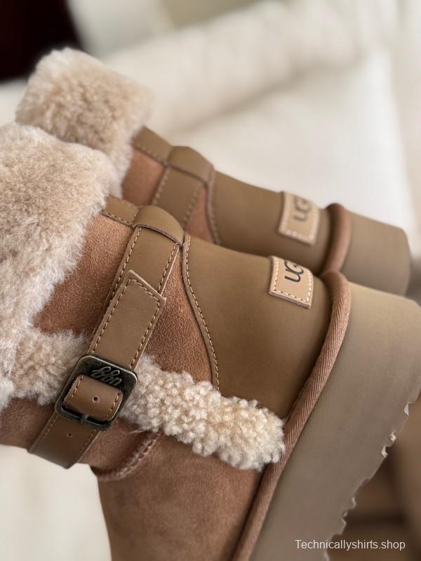 Adidas Curly Hair Platform Little Knight Boots - AS00340