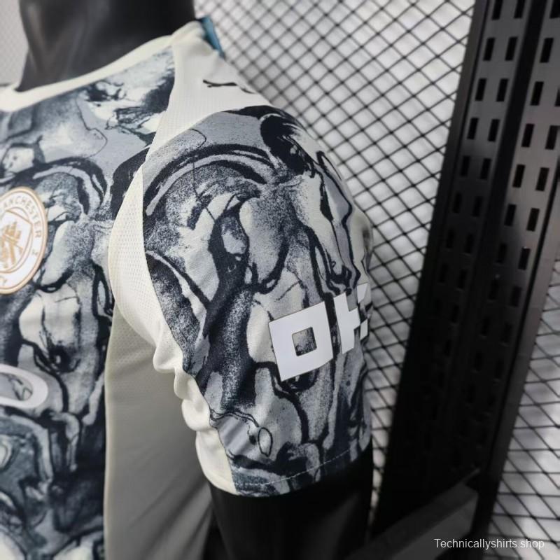 Player Version 25/26 Manchester City 2026 'Year of the Horse' Special Jersey