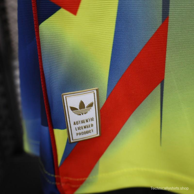 25/26 Player Version  Arsenal Third Multi-Color with Geometric Diamond Pattern Jersey