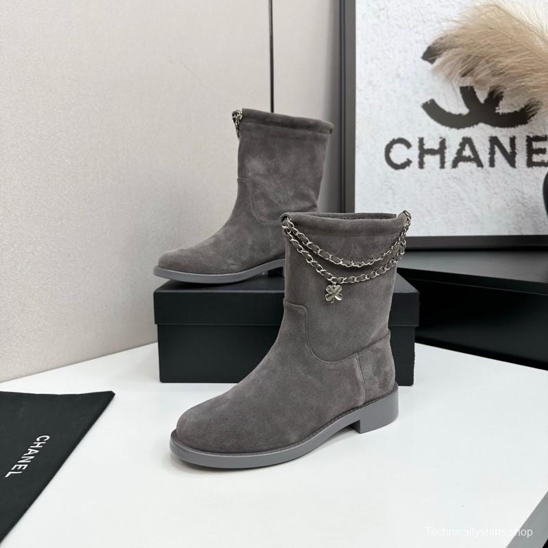 Chanel 2025 SS Short Boots Essential Autumn Winter Item - LY00420