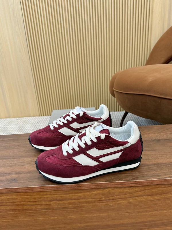 TOM FORD 2025 SS Fashion Casual Shoes with Classic Color Blocking and Cushioned Insole - AS00350