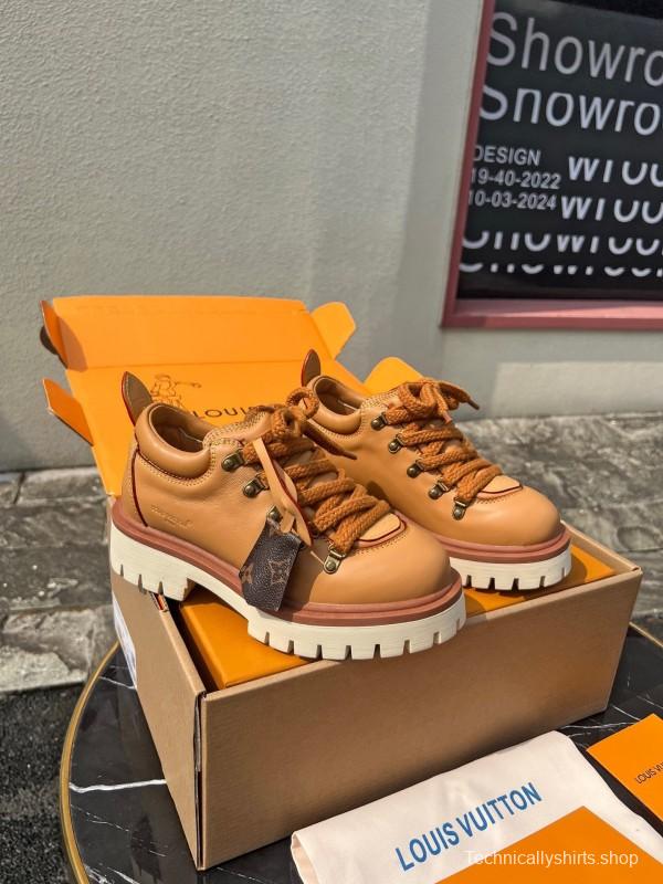 Louis Vuitton REMIX Lace-Up Derby Hiking Shoes - LY00340